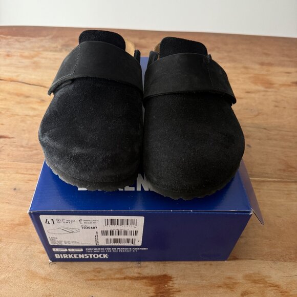 Birkenstock Loma Nubuck Leather/Suede Black - Size 8 - EU 41 - Picture 3 of 11